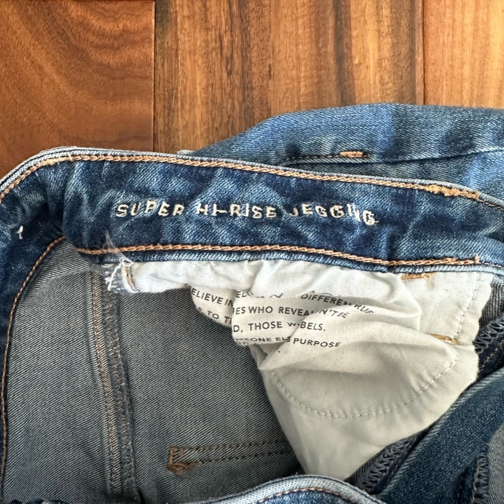 American Eagle Outfitters Super Hi-Rise Jeggings size 8 - Picture 6 of 7